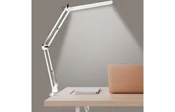 Lámpara de Escritorio LED&comma; Lámpara Led con Brazo Oscilante de 360°&comma; 3 Modos de Luz con 10 Niveles de Brillo Infinito