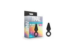 Anal Adventures Loop Plug Small Black