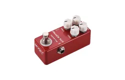 MOSKY CRUNCH RED Distortion Guitar Effect Pedal Full Metal Shell True Bypass