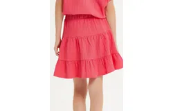 Good Girl Girl&apos;s Tiered Skirt In Pink