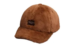 Rag & Bone Addison Faux Fur Baseball Cap In Teddy