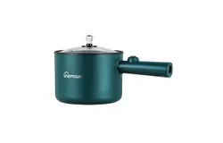 Topwit Hot Pot Electric&comma;  Portable Non-Stick Frying Pan&comma; Electric Pot for Pasta&comma; Steak&comma; BPA Free&comma; Electric Cooker with Dual Power Control&comma; Over-Heating & Boil Dry Protection