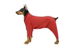 Dog Fleece Jacket Warm Winter Coat Four Legs Pullover for Medium Large Dogs