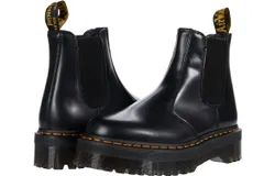 Dr&period; Martens 2976 Quad In Black Polished Smooth