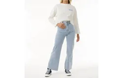 Rip Curl Cut Laps Long Sleeve Tee In Bone
