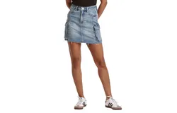 Dear John Denim Quinn Cargo Skirt In Homewood