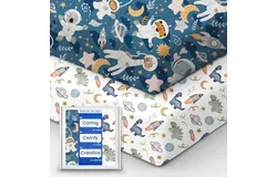 Premium Fitted Baby Boy Crib Sheets for Standard Crib Mattress Ultra-Soft Jersey Knit Crib Mattress Sheet&comma; Safe and Snug&comma; Durable&comma; Stylish Crib Sheet&comma; 28&apos;&apos;x52&apos;&apos;x9&apos;&apos; Extra Deep Pocket