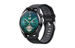 LEMFO LF31 Smart Watch 1&period;32&apos;&apos; 360&ast;360px Full-Touch Screen BT Call Multi-function NFC 3D Stereo Dial Rotation Button Dynamic Heart Rate Monitor Multiple Sports Mode Long Standby