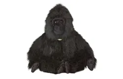 Aurora® Adorable Miyoni® 40&period;6cm Gorilla Black Stuffed Animal
