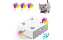 Litterboy Critter Pack Combo Mousing Around Cat Mouse Toy Accessory Fits Popular Wand Toys