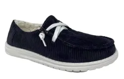 Very G Marcy Corduroy Sneaker In Black