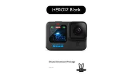 GoPro HERO12 Black anti-shake action camera 5&period;3k HD waterproof gopro12&comma; without memory card&comma; short selfie stick