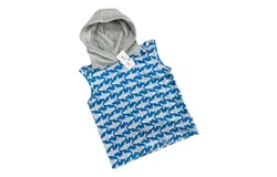 Pete &plus; Lucy Boy&apos;s Not So Baby Shark Hoodie In Blue