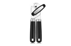 Can opener manual&comma; 3-in-1 can opener stainless steel&comma; high quality can opener&comma; no sharp edges&comma; manual can opener made of stainless steel&comma; with bottle opener function Ideal choice for can opener &lpar;thick handle C2 model&rpar;