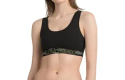 Calvin Klein Modern Cotton Bralette In Black