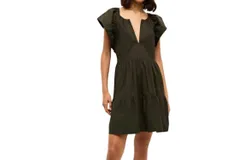 Marie Oliver Kara Dress In Rosin