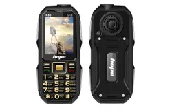 Powerhouse Phone with Large Screen&comma; Big Fonts&comma; and Large Buttons for Elderly Users