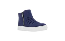 Nina Girl&apos;s Amanda High-Top Sneakers In Navy