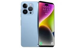 I15 Pro MAX Smartphone Unlocked Phone&comma; Battery 6800mAh 6&period;7 HD Screen Unlocked Phone&comma; 1&plus;16GB Android 13 with 16GB Memory Card&comma; Dual SIM&sol;5G&sol;Fingerprint Lock&sol;Face ID &lpar;Blue&comma; 1&plus;16&rpar;