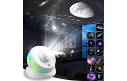 &lbrack;6th Gen Upgraded&rsqb; Planetarium Galaxy Projector&comma; 13 in 1 Star Light Projector Starry Sleep Night Light-White