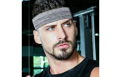Running headband Anti-slip and anti-perspirant headband Yoga headband Tennis headband