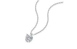 Women&apos;s Moissanite Necklace 18K Gold Plated Necklace &period;925 Sterling Silver Women&apos;s Necklace Women&apos;s Gift