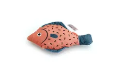 Potaroma Cat Toys Fish&comma; 3 Pcs Crinkle Sound Catnip Toys Soft Linen&comma; Interactive Kitten Exercise Kicker Toys for Indoor Cats for All Breeds