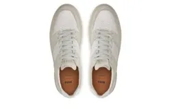 Hugo Boss Men&apos;s Gary Suede Leather Tennis Sneakers&comma; Open White