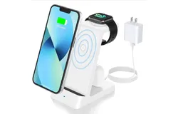 3 in 1 wireless charger&comma; wireless charging watch cell phone&comma; 18W wireless charger