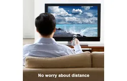 Smart Replacement Remote Control for Apple TV Mini Size TV Remote Controller Easy to Grab Silver