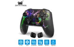 Black Myth Goku PC Gamepad Nintendo Switch lite&sol;OLED Elite Edition Wireless Bluetooth Controller One-click pairing gamepad with 9-color RGB LED&comma; 1000mAh battery 6-axis motion wake-up function-color