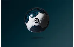 Roses Soccer ball - Black - Balón de futbol