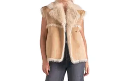 Elan Telluride Vest In Tan