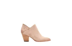 Frye Reed Scallop Shootie Ankle Boot In Pale Blush