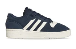Adidas Men&apos;s Rivalry Low Sneaker In Collegiate Navy&sol;cloud White&sol;collegiate Navy