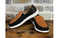 Very G Women&apos;s Gypsy Jazz Ariel Slip-On Shoes In Black