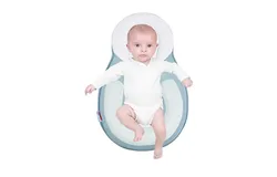 Soft & Cozy Bed Portable Adjustable Ergonomic Support with Ultra Soft & Breathable Cover &lpar;Blue&rpar;