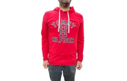 Tommy Hilfiger Long Sleeve Hoodie In Mahogany