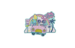 Wooden Jigsaw Puzzle Hello Kitty Kawaii Vacation 89pcs