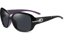 Women&apos;s Classic Retro Large Frame Polarized Sunglasses UV400