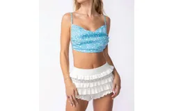 Sky To Moon Under The Stars Top In Desert Blue