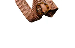 Louise Misha Women&apos;s Fifi Leather Belt In Camel