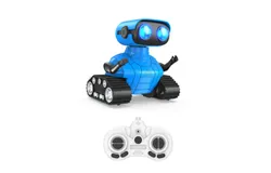 ALLCELE Robot Toys&comma; Rechargeable RC Robots for Kids Boys&comma;blue