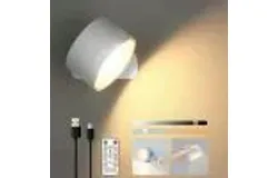 Creative simple magnetic rotating wall light&comma; small night light&comma; corridor light&comma; corridor light&comma; 360 degrees rotating night light&comma; bedside light