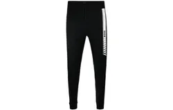 HUGO BOSS Men&apos;s Authentic Pants&comma; Black Grease Sweat Pants Joggers