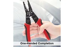 Professional 8-inch wire stripper&sol;crimping tool&comma; wire cutters&comma; wire crimpers&comma; wire strippers&comma; wiring tools and multi-purpose hand tools&period;