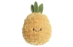 ebba™ Adorable Precious Produce™ 17&period;8cm Pineapple Yellow Baby Stuffed Animal