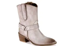 Diba True Women&apos;s Glass Heart Western Boot In Distress Off White
