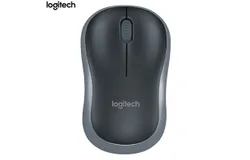 Logitech M185 Wireless Mouse&comma; 2&period;4GHz with USB Mini Receiver&comma; 12-Month Battery Life&comma; 1000 DPI Optical Tracking&comma; Ambidextrous PC&sol;Mac&sol;Laptop-grey