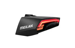 Meilan X5 Bicycle Rear Light Bike Remote Wireless Light Turn Signal LED Beam USB Chargeable Cycling Tail Light